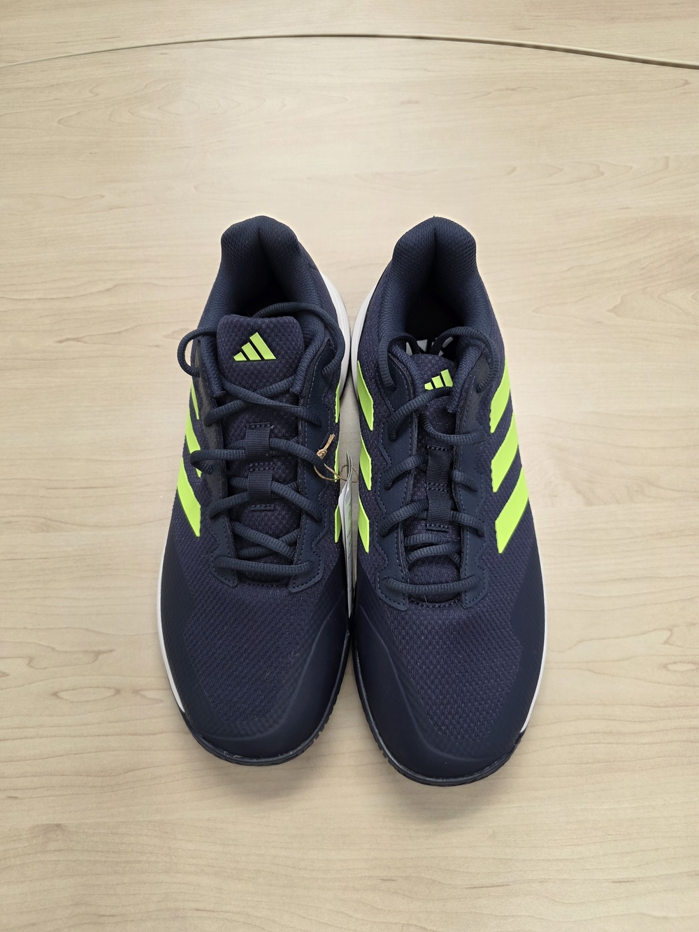 Adidas Men's Navy & Neon Green Running Shoes